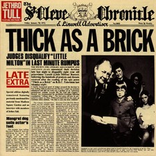 Jethro Tull ‎– Thick As A Brick (CD, Album, EU Edition)