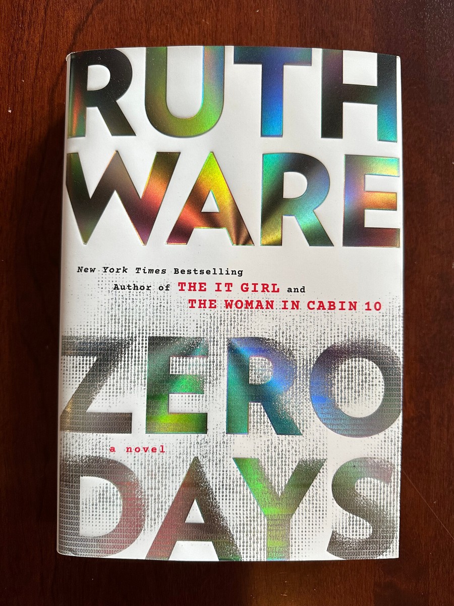 "Zero Days" Hardcover By Ruth Ware - Psychological Thriller (2023, VERY GOOD Condition)