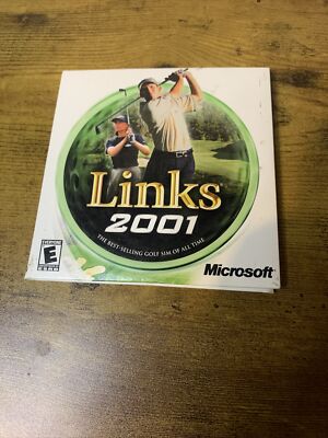 Microsoft Links 2001 Golf Sim PC-CD Game 