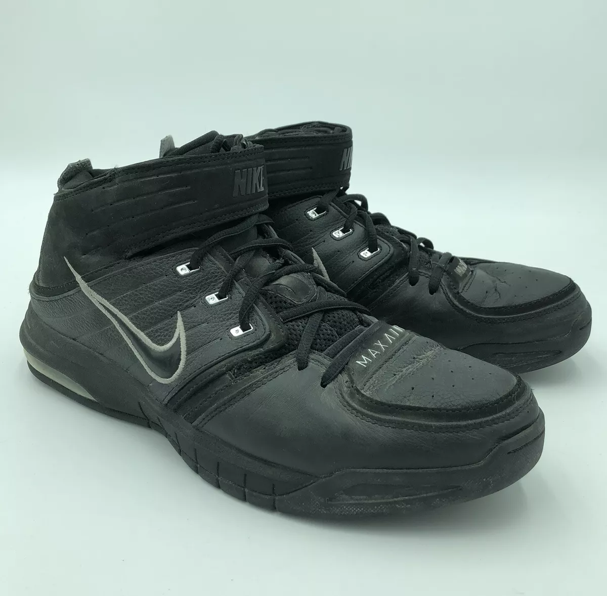 Nike Max Air Uptempo Mens Mid Ankle Basketball Shoes Sneakers | eBay