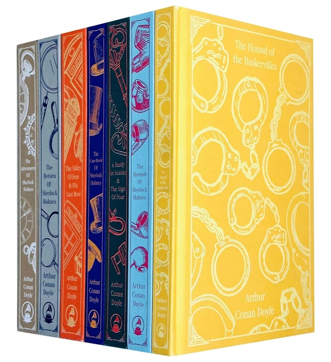 Sherlock Holmes Complete 7 Books Hardback Collection Set His Last Bow, Return