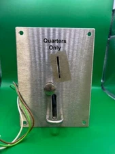 Wascomat Electrolux,  Dryer Coin Drop Munzprufer  PN: 438892301 With Face Plate