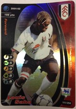 Panini Premier League England 2001-02 2002 Football Champions Action Base Card