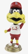 Fredbird St Louis Cardinals Mascot Variant Bighead Bobblehead sold out in hand