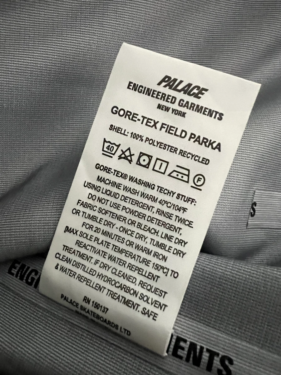 palace x engineered garments gore tex field parka