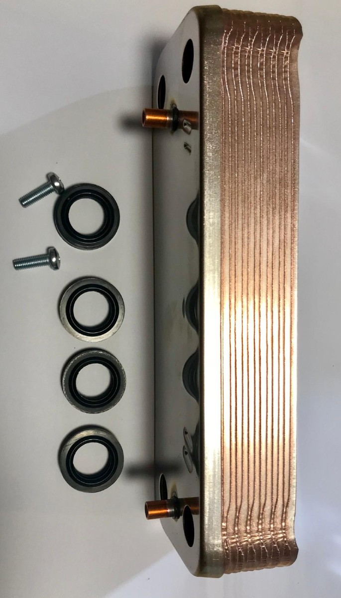 Main Combi 24 u0026amp; 24HE DHW Plate Heat Exchanger Part No: 248046 NEW | eBay