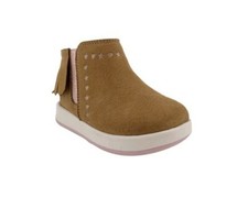 Wonder Nation Girls Infants Pre-walk Sneaker Boots Size 5 Brown