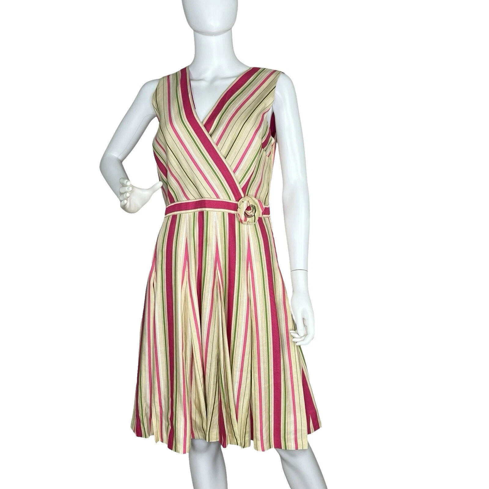 Adrianna Papell Women's Knee Length Linen