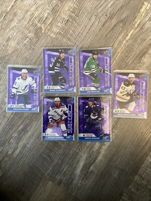 2021-22 Upper Deck Ice Sub Zero Insert Lot 6 Cards