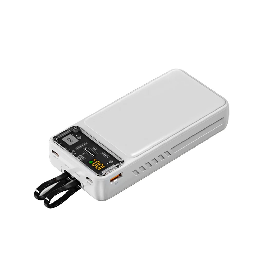 Power Bank Case Kit Shell Cover LCD Display DIY  For 22.5W 1260110 Battery