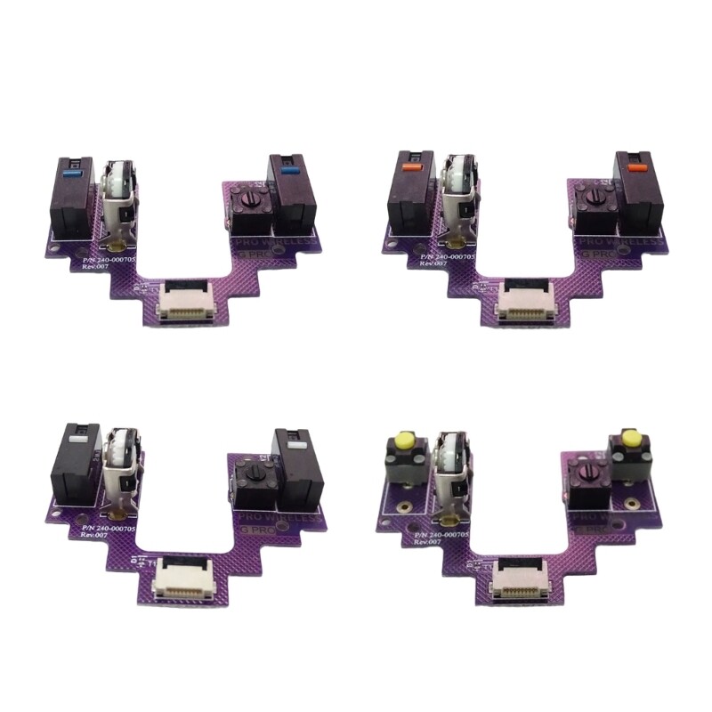 Welded Microswitches Button Board for G Pro Wireless Mouse Motherboard