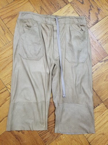 Rick Owens, Rick Owens Vintage F/W Sparrows 2002 Leather Pants