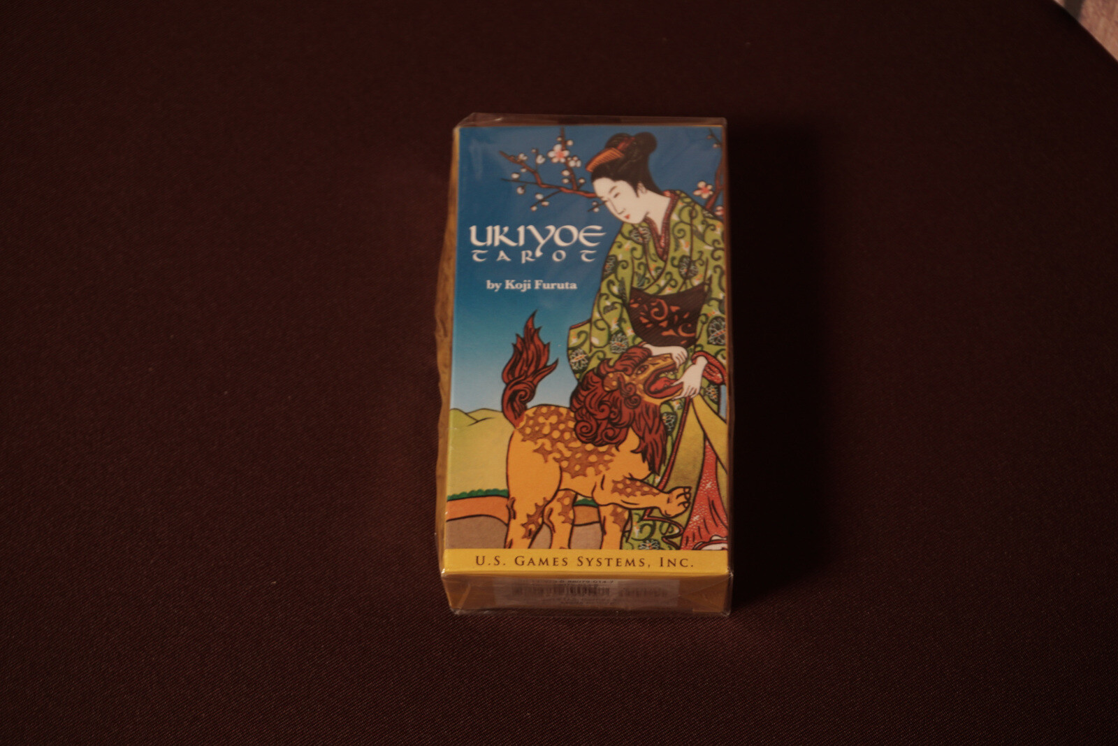 Koji Furuta Ukiyoe Tarot Deck 2004 Hardcover Collectible Art Cards