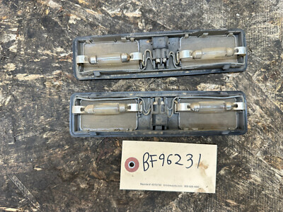BMW 87-96 E34 5 SERIES INTERIOR SUN VISOR MIRROR LIGHT SET 2PC