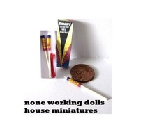   FIREWORKS SHOP boxed rockets  DOLLS HOUSE MINIATURES
