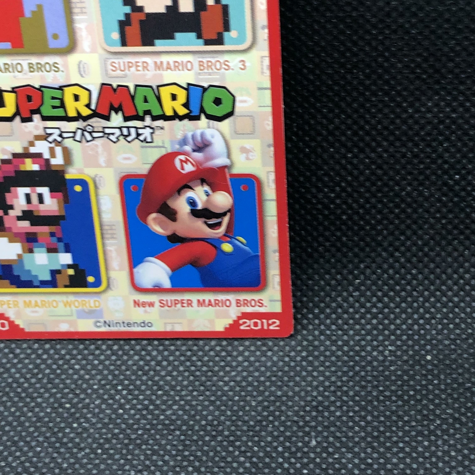 Thwomp Super mario Bros U cards 2012 Top Japanese Nintendo Japan F/S1 ...