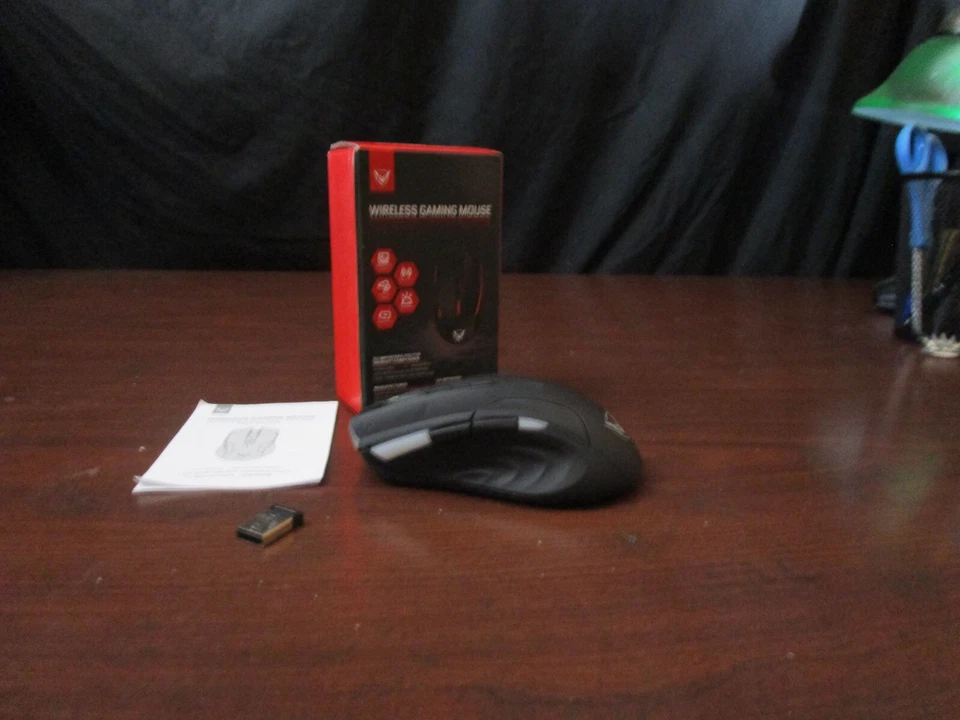 PC280 Gaming Mouse - Wireless RGB Backlight, 6 Programmable Buttons, 10000 DPI, - Image 4 of 4