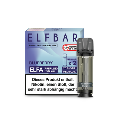 10x 2 Elfbar Elfa Pods - Alle Sorten - 20mg Nikotin Original (20 Pod) | eBay .de