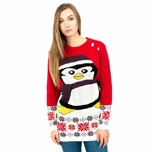 Animal Print Blue Jumpers & Cardigans for Women