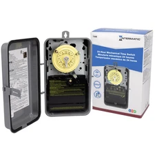 Intermatic T104R 208-277-Volt DPST 24 Hour Mechanical Time Switch with Outdoor