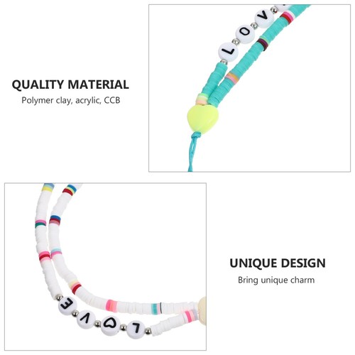 2 PCS Mobile Phone Non-slip Bracelet Miss Charm Wristlet Lanyard Holder - 第 5/12 張圖片