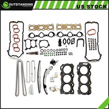 Head Gasket Set Timing Chain Kit For 2009 2010 2011 2012 Suzuki Equator 4.0l Head Gasket Set Timing Chain Kit For 2009 2010 2011 2012 Suzuki Equator 4.0l