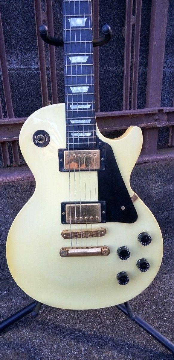 Gibson Les Paul Studio 1997 Ivory White Rare Ebony Fretboard Gold