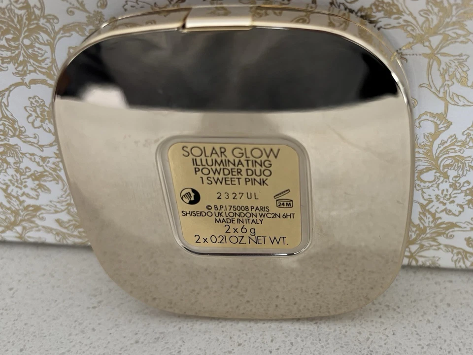 DOLCE & GABBANA SOLAR GLOW ILLUMINATING POWDER DUO~1 SWEET PINK 2x6G•2X0.21OZ - Image 4 of 4