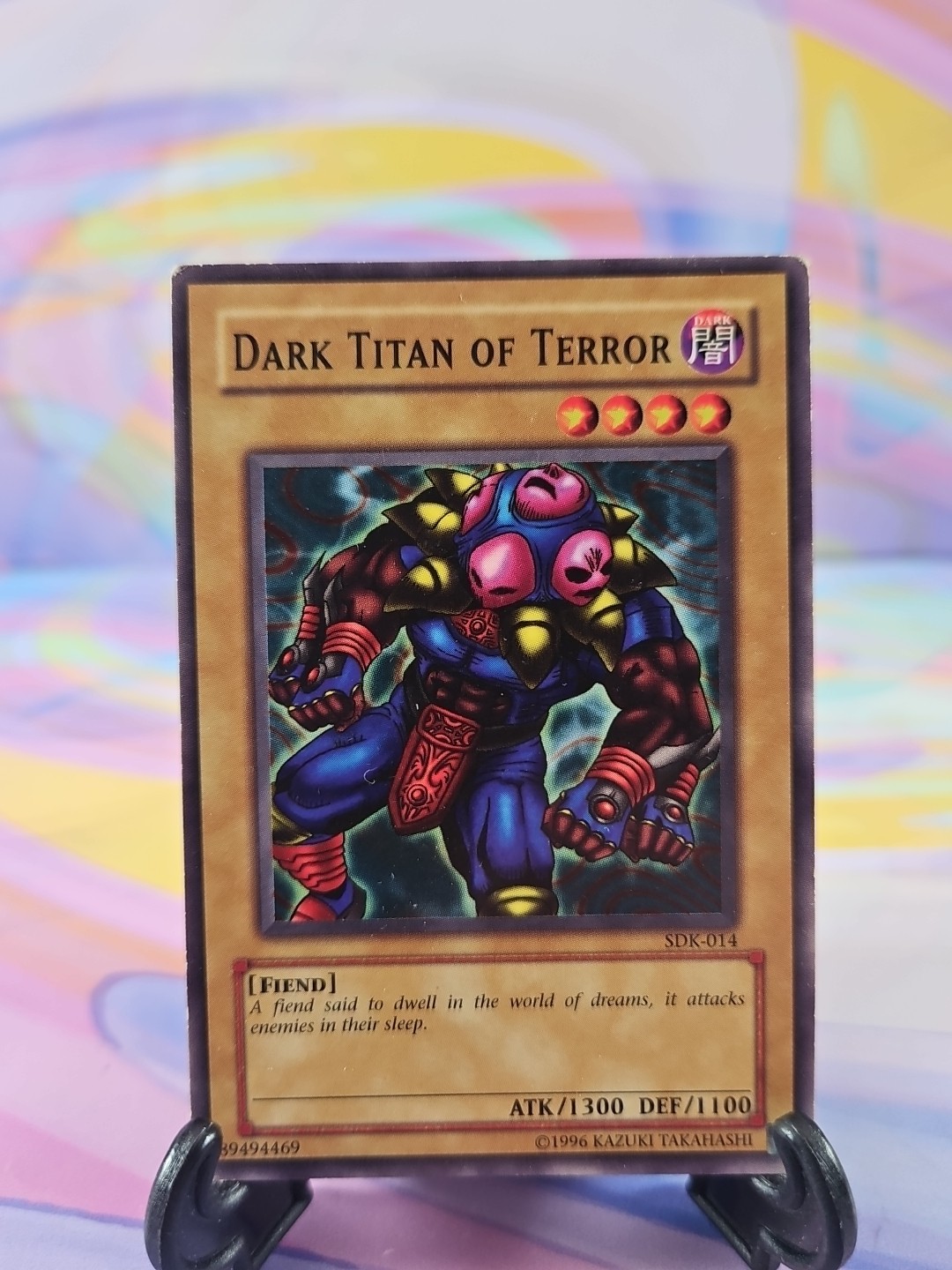 Yu-Gi-Oh TCG Card | Dark Titan of Terror SDK-014 LP