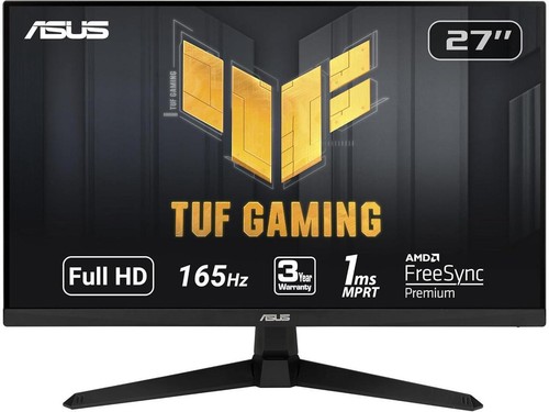 ASUS TUF Gaming 27" 1080P Gaming Monitor (VG277Q1A) - Full HD, 165Hz (Supports 1
