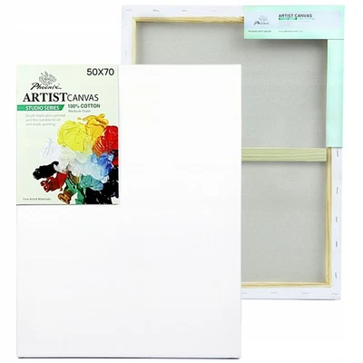 Phoenix Leinwand 50x70 cm zum Malen Baumwolle Keilrahmen Holzkeilrahmen