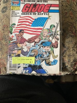 MARVEL 25TH ANNIVERSARY G.I. JOE ORDER OF BATTLE 1 DEC COMIC BOOK