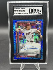 2025 Topps Chrome Logofractor Edition - Rookie Autographs Caden Dana #RA-CAD...
