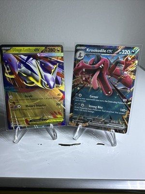 Mega Latias ex 100/132 Mega Evolution Holo + Krookodile 055/086 Pokemon Tcg NM