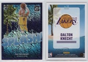 2024 Panini Donruss Optic Splash! Purple Shimmer Prizm Dalton Knecht Rookie RC