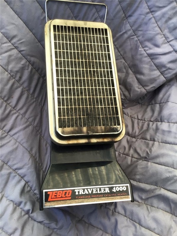 ZEBCO 4000 PROPANE HEATER