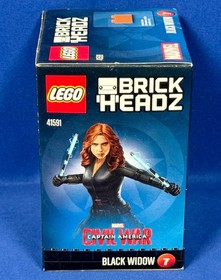 New BLACK WIDOW - Lego BRICK HEADZ 41591 - Marvel Comics SUPER HERO Building Set