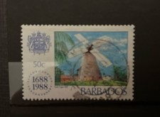 Briefmarke Barbados Karibik Gestempelt