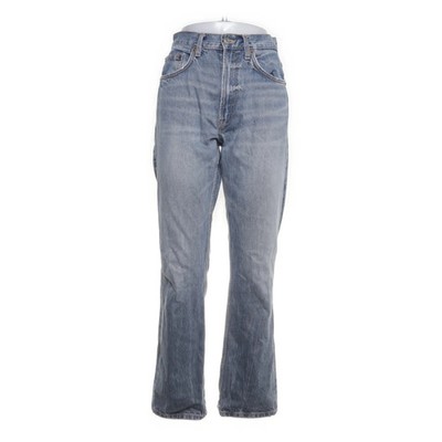 Zara, Jeans, Größe: 38, Blau, Baumwolle, Einfarbig, Denim, Damen #dOk