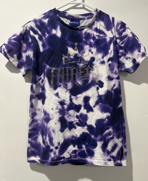 Disney Descendants 3 T-shirt Women’s Size 14 Purple Tie Dye