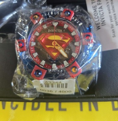 Invicta DC Comics Superman Mens Quartz Watch 43344 #0036/4000
