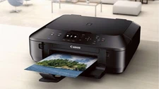 Canon Pixma MG5520 Inkjet All-in-one Photo Printer. Tested Works. Needs Ink.