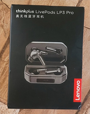 Lenovo thinkplus LivePods LP3 Pro In-Ear Bluetooth Schwarz Ladecase