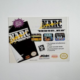 Arch Rivals Basketball Nintendo NES Complete CIB, Tested Authentic