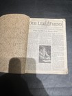 Antique 1926-1928 Newsletter Mountain View California Sabbath School — photo 1
