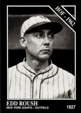 1991 Conlon Collection #55 Edd Roush New York Giants