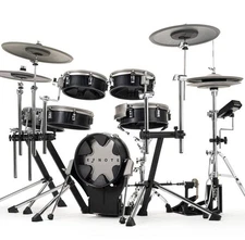 EFNOTE 3X Acoustic Designed Electronic Drum Set Black Oak