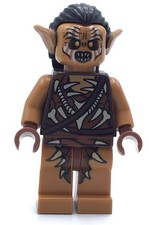 LEGO - Gundabad Orc (with hair) - Lord of the Rings rare 2013 Minifigure