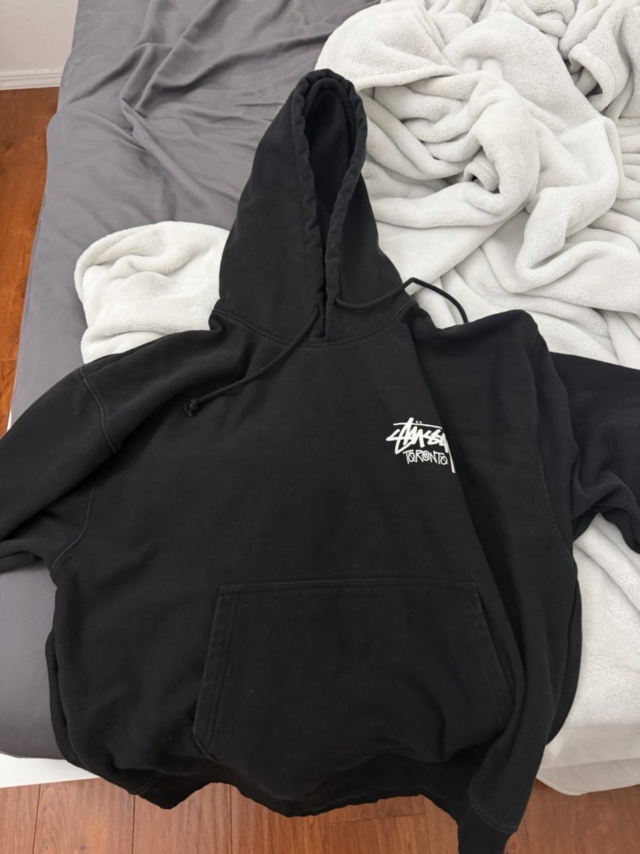 STUSSY TORONTO HOODIE BLACK XL | eBay
