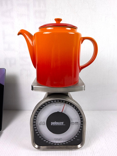 Le Creuset Grand Teapot 1.3 L Flame Volcanic Orange Stoneware